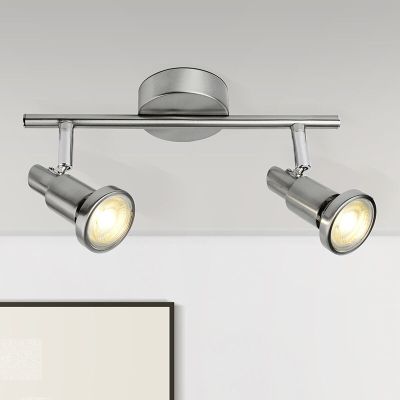 Metalli kattokohdevalaisin kromi, Robel, 7W, 3000K LED