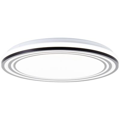 Moderni kattovalaisin musta, Merlijn, 36W, white switch LED, kaukosäätimellä