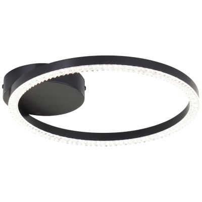 Design kattovalaisin musta, Maladon, 12W, 4000K LED