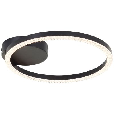 Design kattovalaisin musta, Maladon, 14W, 3000K LED