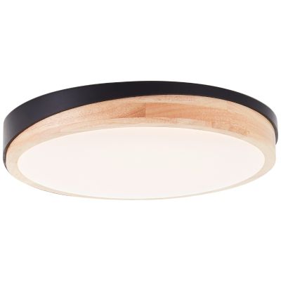Moderni kattovalaisin musta, Marloes, 24W, 3000K LED, 3-portaisesti himmennettävä
