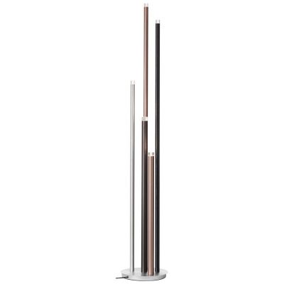 Moderni lattiavalaisin hopea, Olivia, 4W, 3000K LED, katkaisimella