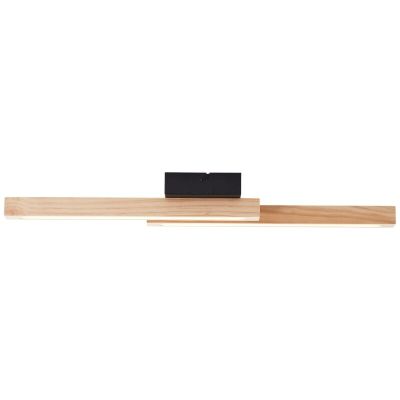 Rustiikkinen kattovalaisin ruskea, Renuka, 11W, 3000K LED