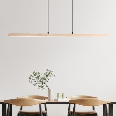 Rustiikkinen riippuvalaisin ruskea, Renuka, 19W, 3000K LED