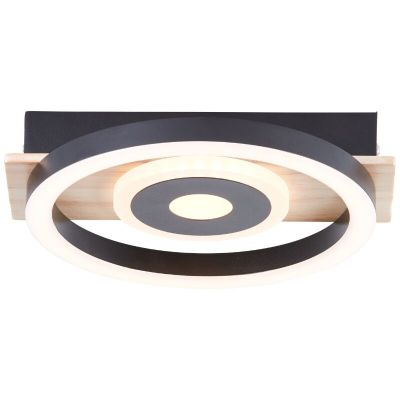 Design kattolamppu ruskea, Konrad, 9W, 3000K LED