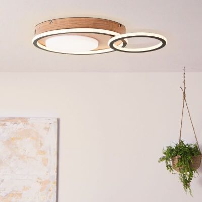 Moderni kattolamppu musta, Georgios, 48W, 3000K LED