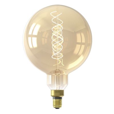 Himmennettävä Calex E27 LED-filamenttilamppu, keltainen, 3 W, 2200 K