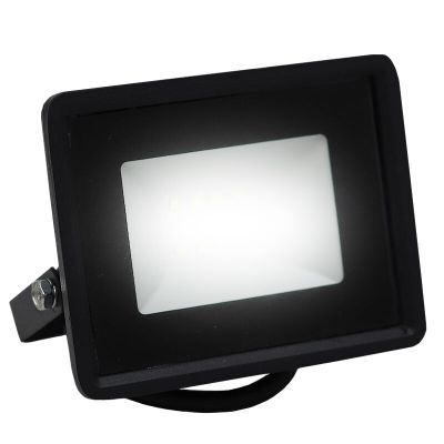 Muovi heitin musta, Boaz, 10W, 6500K LED, IP66