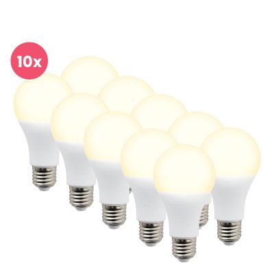 10 kpl Lagiba E27 LED-lamppuja Bradley, 12W, 3000K