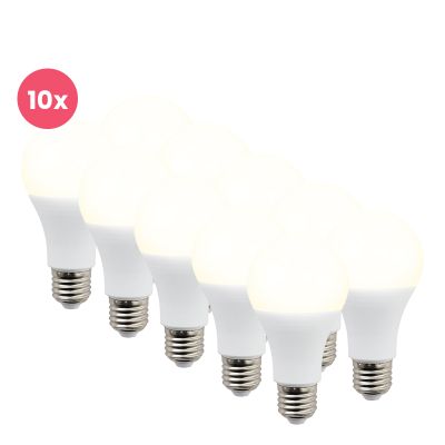 10 kpl Lagiba E27 LED-lamppuja Bradley, 12W, 4000K