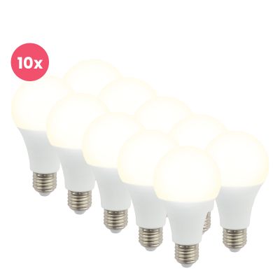 10 kpl Lagiba E27 LED-lamppuja Bradley, 15W, 4000K