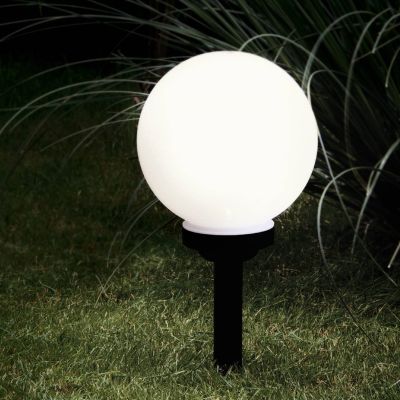 Muovi puutarhakohdevalaisin musta, Zora, 0,5W, 3000K LED, IP44, katkaisimella