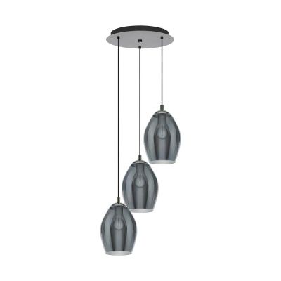 Design teräs riippuvalaisin harmaa, Nikky