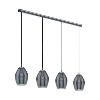 Design teräs riippuvalaisin harmaa, Nikky