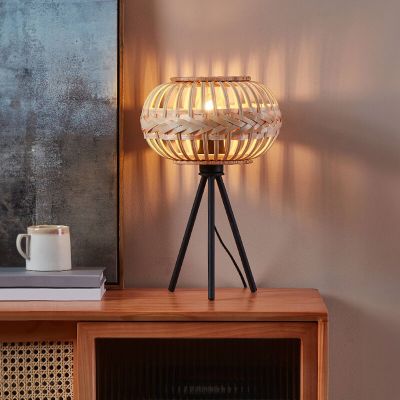 Rustiikkinen metalli pöytävalaisin ruskea, Firenze, katkaisimella