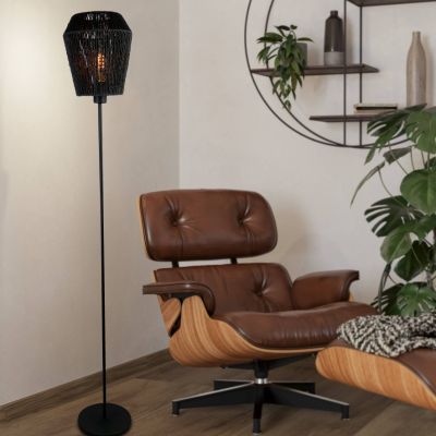 Paperi lattiavalaisin musta, Caine, katkaisimella