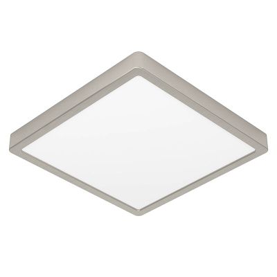Muovi kattolamppu nikkeli, Geraldo, 20,5W, 3000K LED