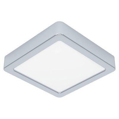 Muovi kylpyhuoneen kattovalaisin kromi, Geraldo, 11W, 3000K LED, IP44