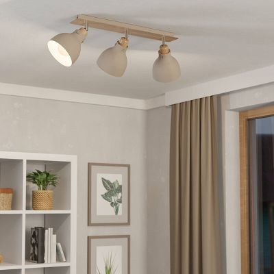 Moderni alumiini kattokohdevalaisin beige, Andy