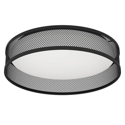 Muovi kattolamppu musta, Jolene, 20W, 3000K LED