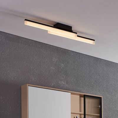Moderni alumiini kylpyhuoneen kattovalaisin musta, Michelle, 11W, 3000K LED, IP44