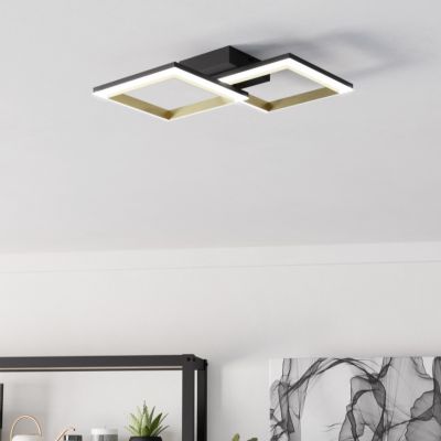 Design muovi kattovalaisin messinki, Conrad, 18,4W, 4000K LED, 3-portaisesti himmennettävä