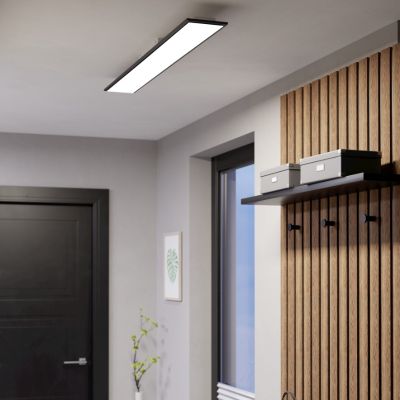 Design muovi äly kattovalaisin musta, Muhsin, 28W, RGBW LED