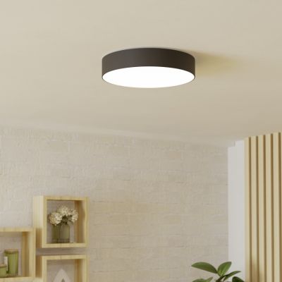 Moderni muovi äly kattovalaisin musta, Germen, 15W, RGBW LED, kaukosäätimellä