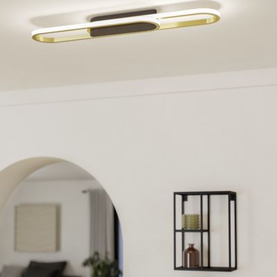Design alumiini kattovalaisin kulta, Crijn, 20W, white switch LED