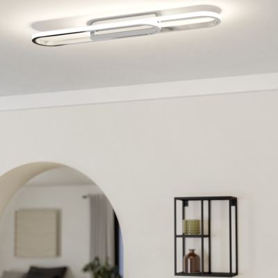 Design alumiini kattovalaisin kromi, Crijn, 20W, white switch LED