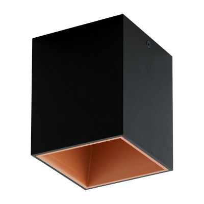 Moderni alumiini kattolamppu kupari, Dahne, 3W, 3000K LED