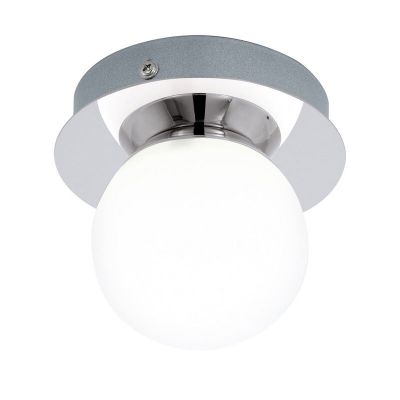 Moderni lasi kattovalaisin kromi, Escha, 3W, 3000K LED, IP44