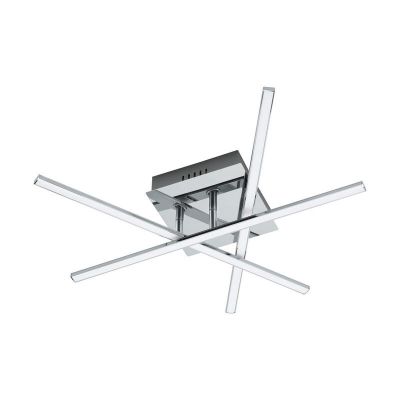 Moderni teräs kattovalaisin kromi, Arantxa, 18W, 3000K LED