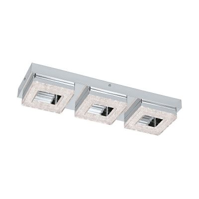 Moderni muovi seinävalaisin kromi, Arjo, 4W, 3000K LED