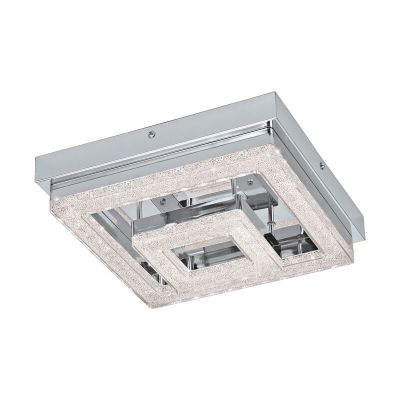 Moderni muovi kattovalaisin kromi, Arjo, 12W, 3000K LED