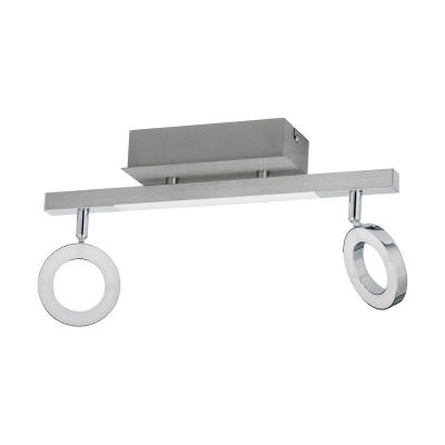 Moderni alumiini kattokohdevalaisin kromi, Madelinde, 3W, 3000K LED