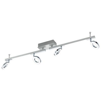 Moderni alumiini kattokohdevalaisin kromi, Madelinde, 3W, 3000K LED