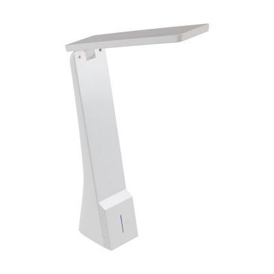 Moderni muovi työpöytävalaisin valkoinen, Chama, 1W, white switch LED, kosketushimmentimellä