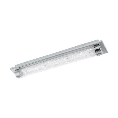 Design lasi kattovalaisin kromi, Iris, 19W, 4000K LED, IP44