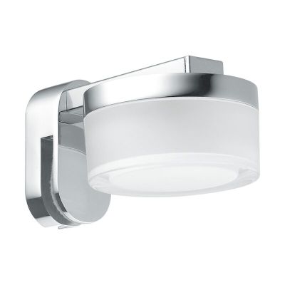 Moderni teräs peilivalaisin kromi, Busra, 4W, 3000K LED, IP44