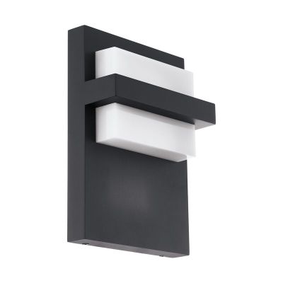 Moderni alumiini ulkovalaisin antrasiitti, Nicol, 10W, 3000K LED, IP44