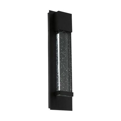 Moderni alumiini ulkovalaisin musta, Yvanca, 3W, 3000K LED, IP44