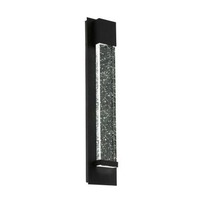 Moderni alumiini ulkovalaisin musta, Yvanca, 3W, 3000K LED, IP44
