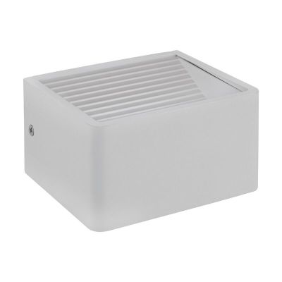 Moderni alumiini ulkovalaisin valkoinen, Nicoliene, 6W, 3000K LED, IP65