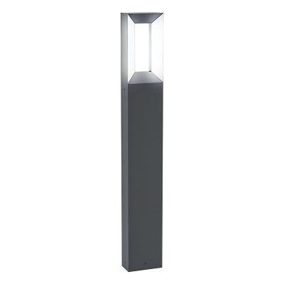 Moderni alumiini ulkovalaisin musta, Larisa, 5W, 3000K LED, IP44