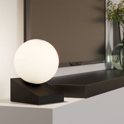 Lasi pöytävalaisin musta, Wesly, katkaisimella