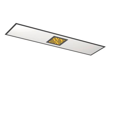 Moderni alumiini kattovalaisin musta, Vinesh, 35W, RGBW LED, 3-portaisesti himmennettävä