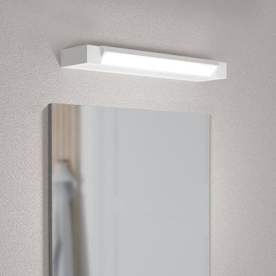 Moderni alumiini peilivalaisin kromi, Shukri, 8,9W, 4000K LED, IP44