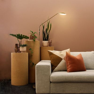 Moderni seisova lukulamppu messinki, Salvador, 5W, 3000K LED, katkaisimella