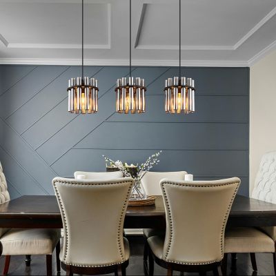 Design lasi riippuvalaisin musta, Genelva